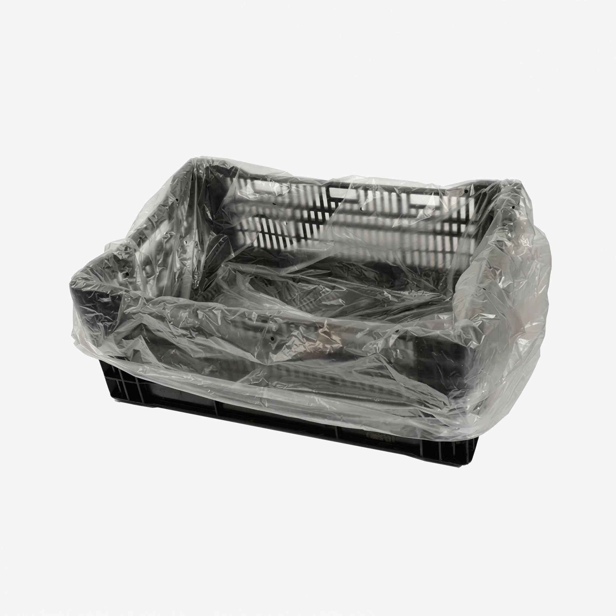 Hdpe krat zakken transparant